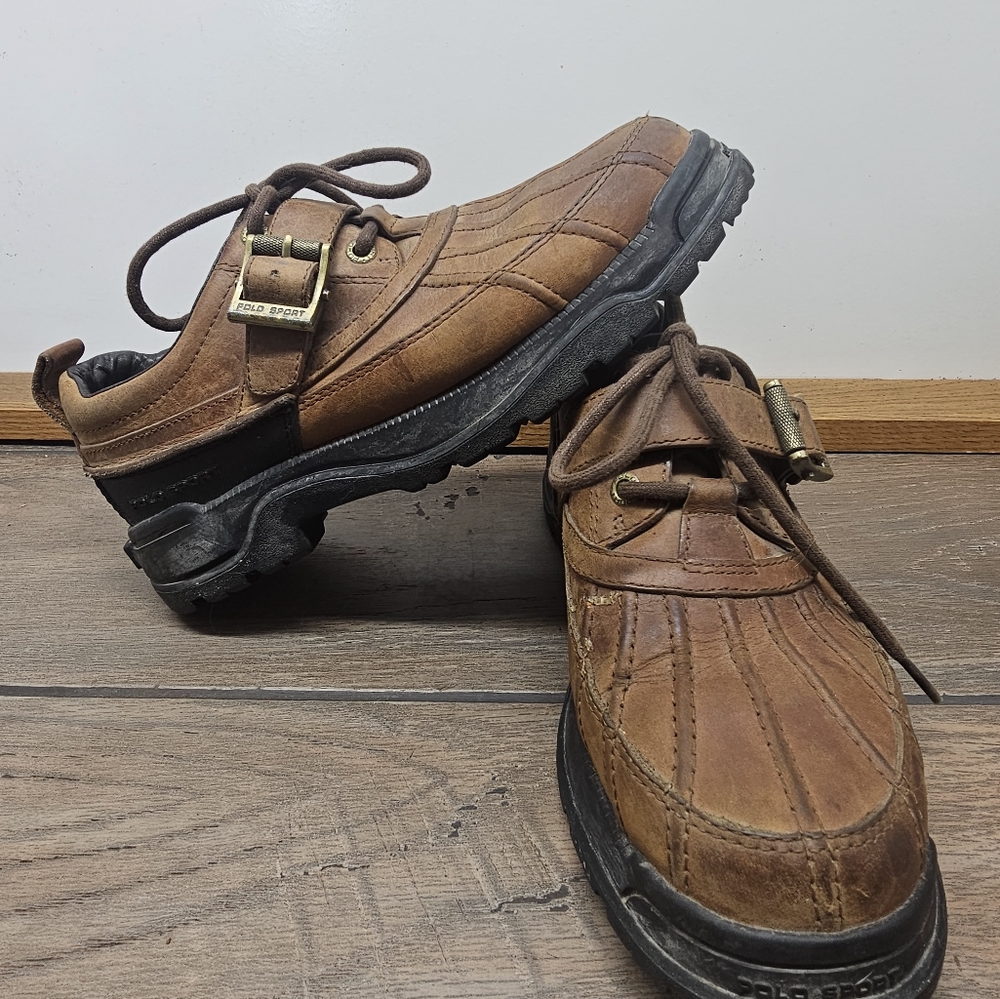 Polo Ralph Lauren  Y2K Ankle Duck Boots Size 7B